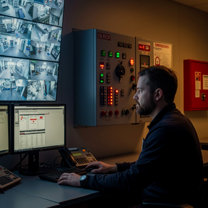 Central de alarme de incêndio wireless