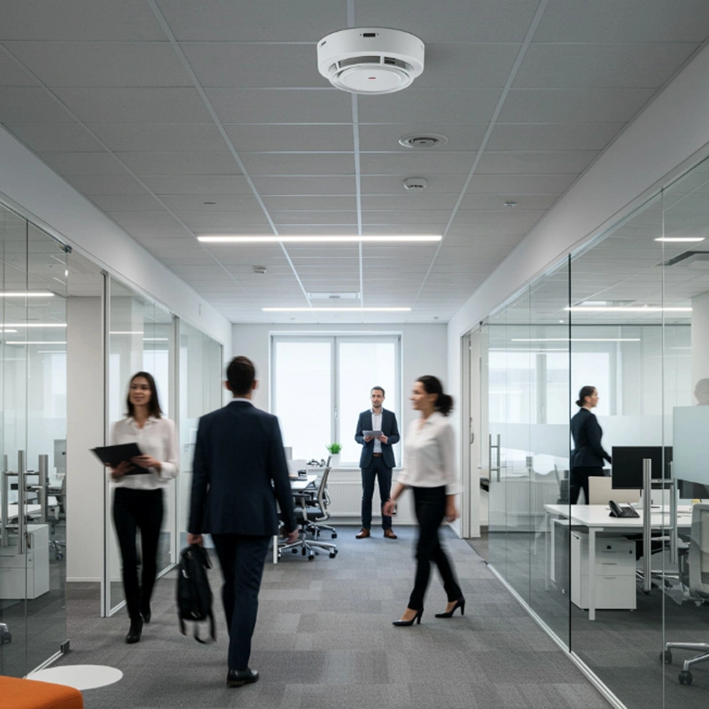 Detector de fumaça e monóxido de carbono