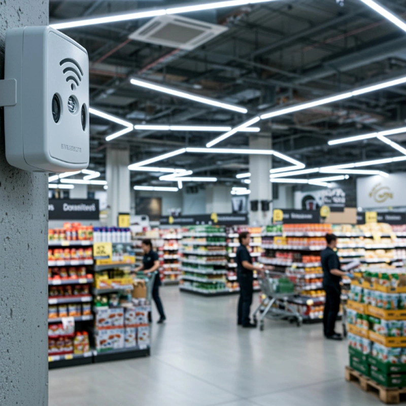 Detector de vazamento de gás encanado