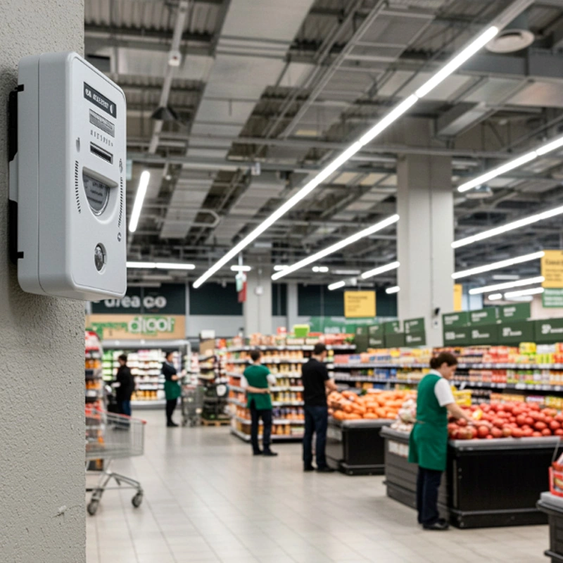 Detector de vazamento de gás natural