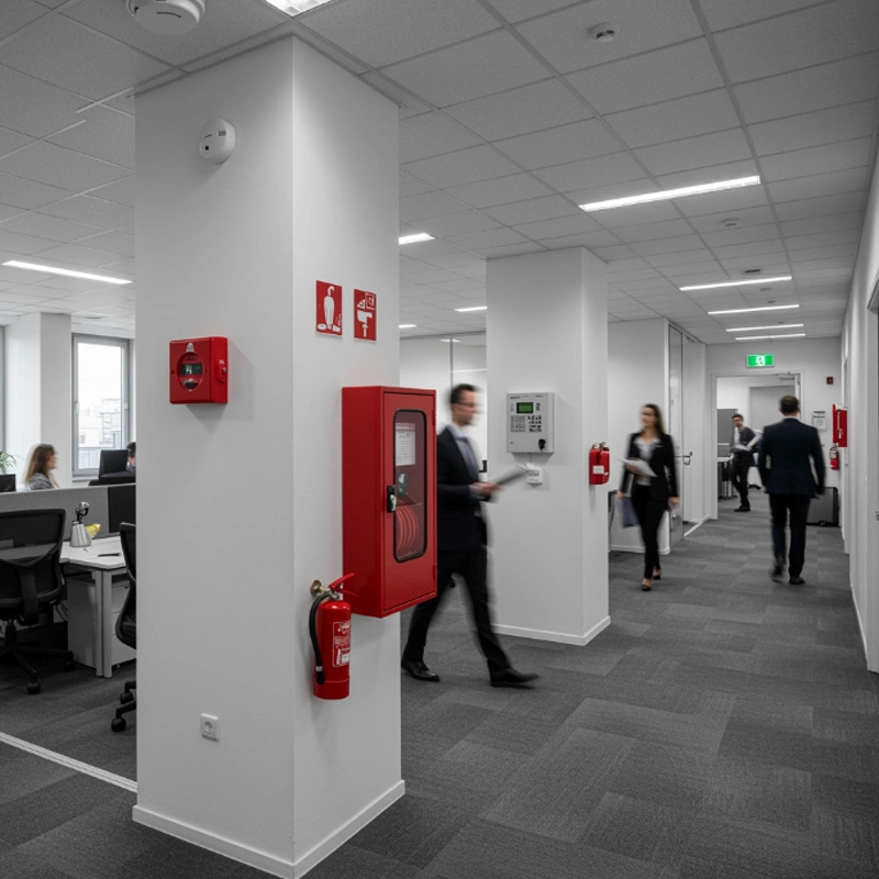 Empresa de instalação de sistema de alarme de incêndio