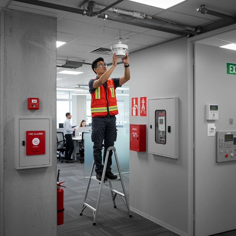 Empresa de manutenção de detector de fumaça