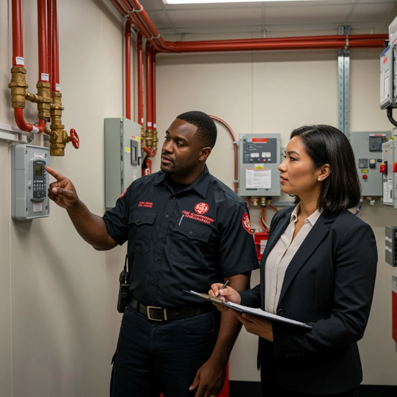 Empresa de sistema de combate a incêndio