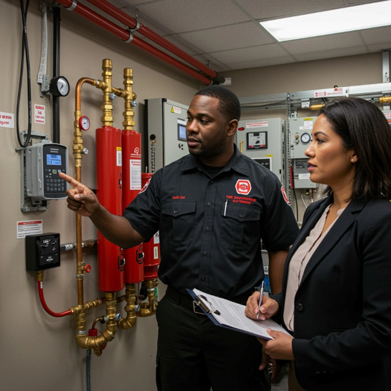 Empresa de sistema de combate a incêndio em São Paulo