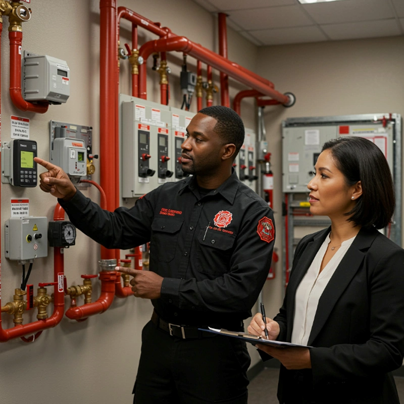 Empresa de sistema de incêndio