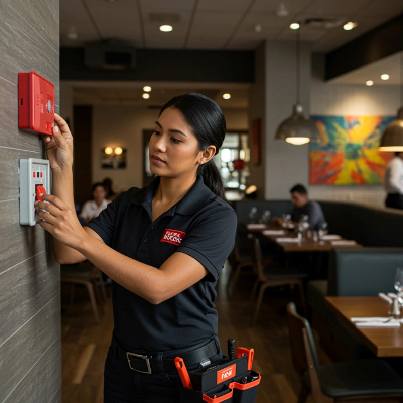 Instalação de alarme de incêndio em São Paulo