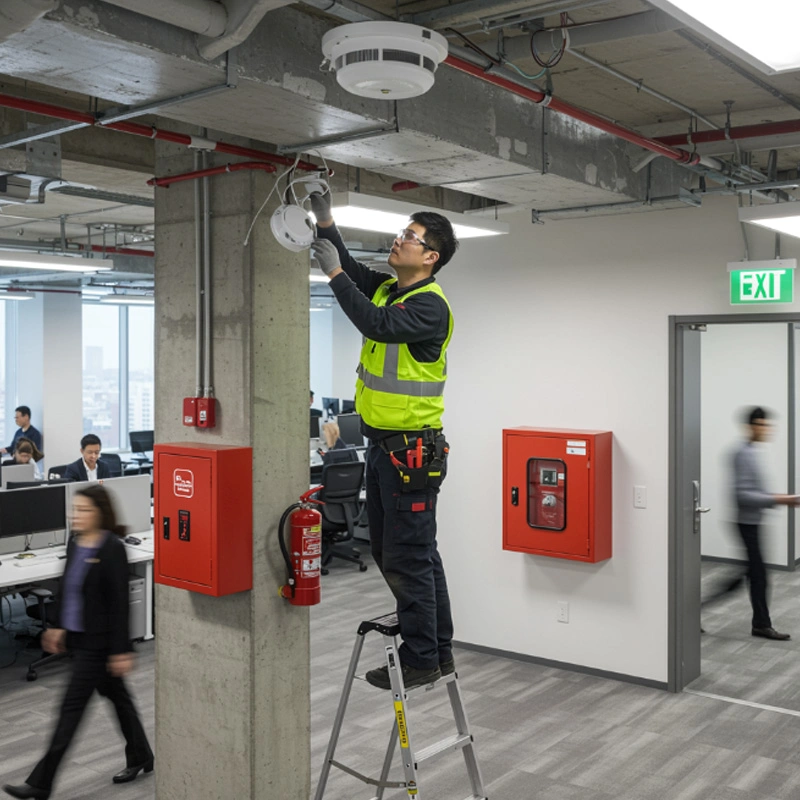 Instalação e manutenção de sistemas de incêndio para empresas