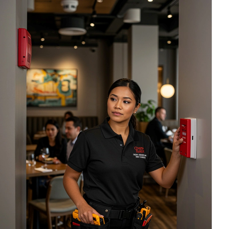 Instalação de sistema de alarme de incêndio em Santa Catarina