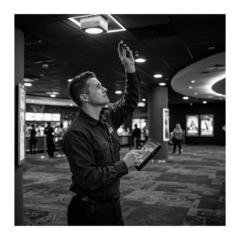 Manutenção detector de fumaça