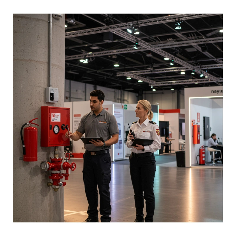 Manutenção preventiva de sistemas de incêndio