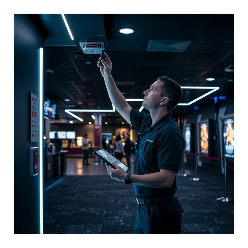 Manutenção de sistema de alarme de incêndio em Santa Catarina