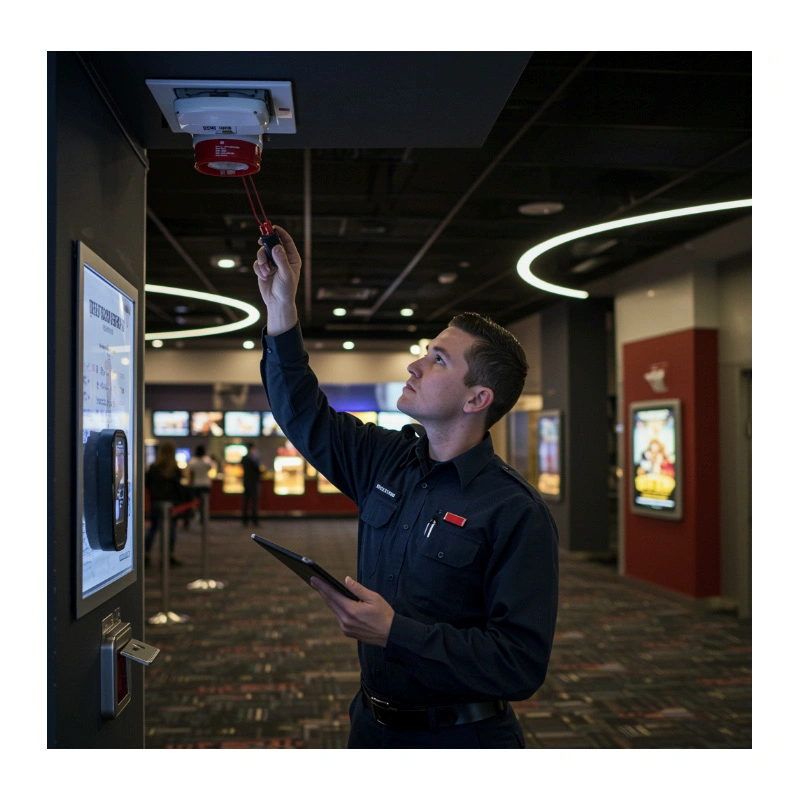 Manutenção de sistema de incêndio em Santa Catarina