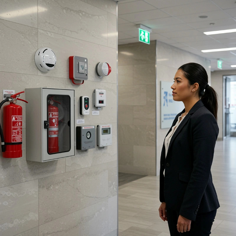 Sistema de alarme e detecção de incêndio em São Paulo