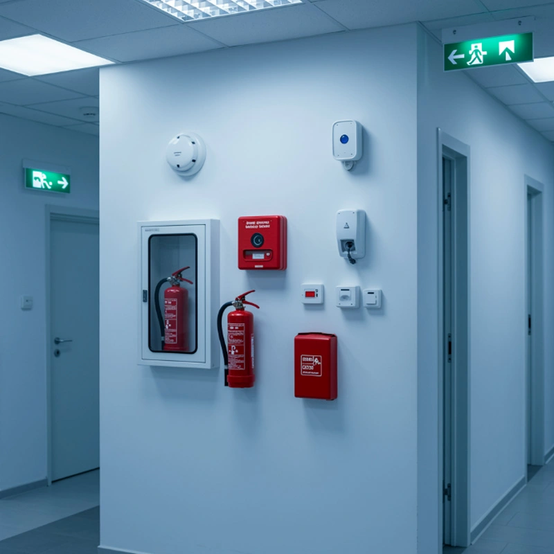 Sistema de alarme de incêndio wireless