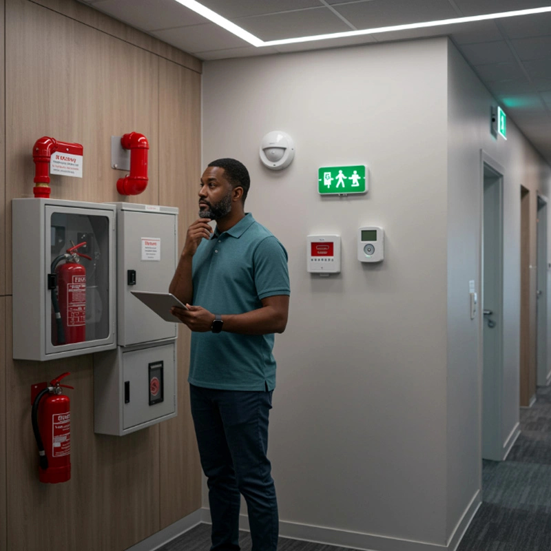 Sistema de detecção de incêndio