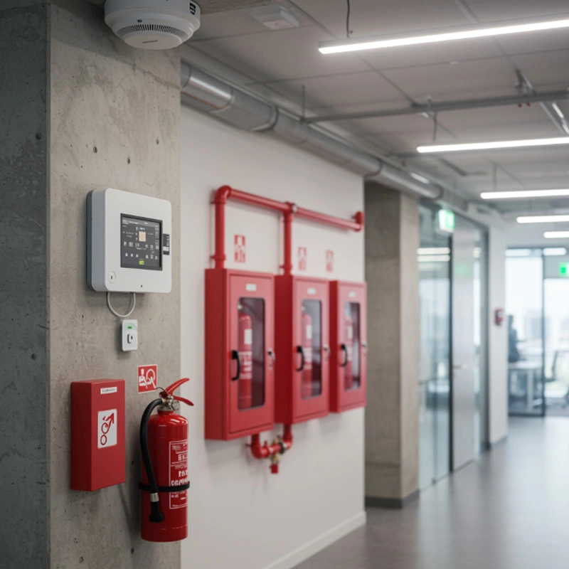 Sistema de detecção de incêndio para empresa
