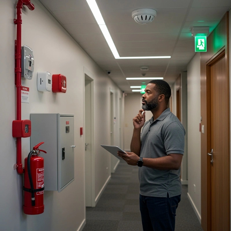 Sistema de detecção de incêndio em Santa Catarina