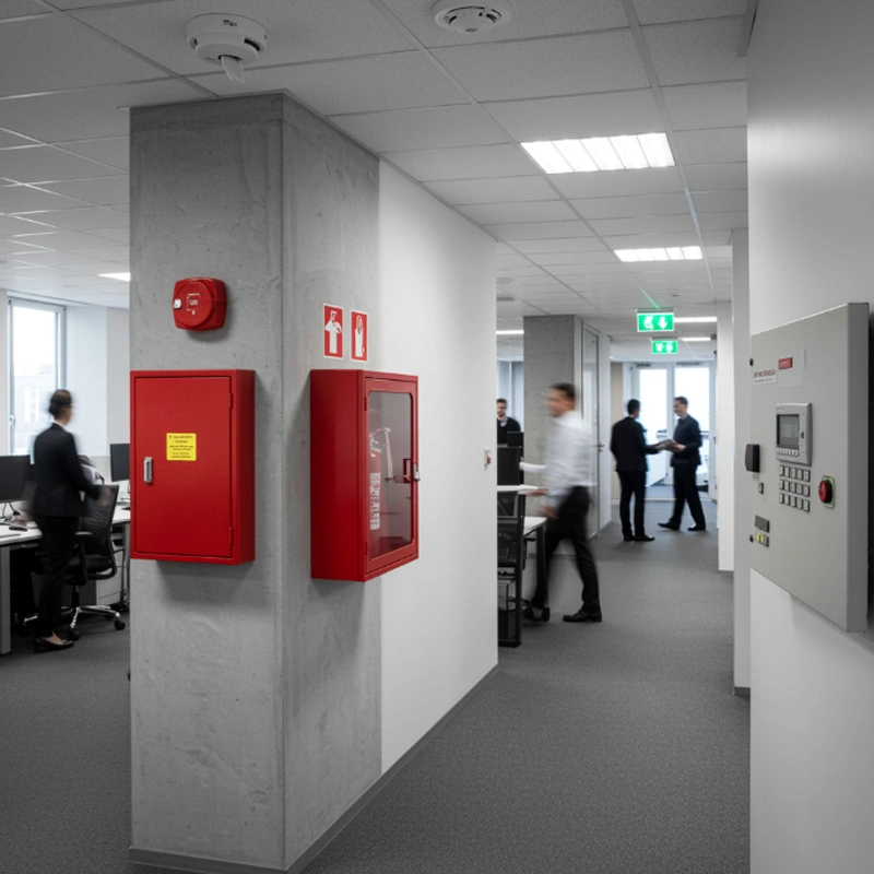 Sistema de detecção de incêndio wireless