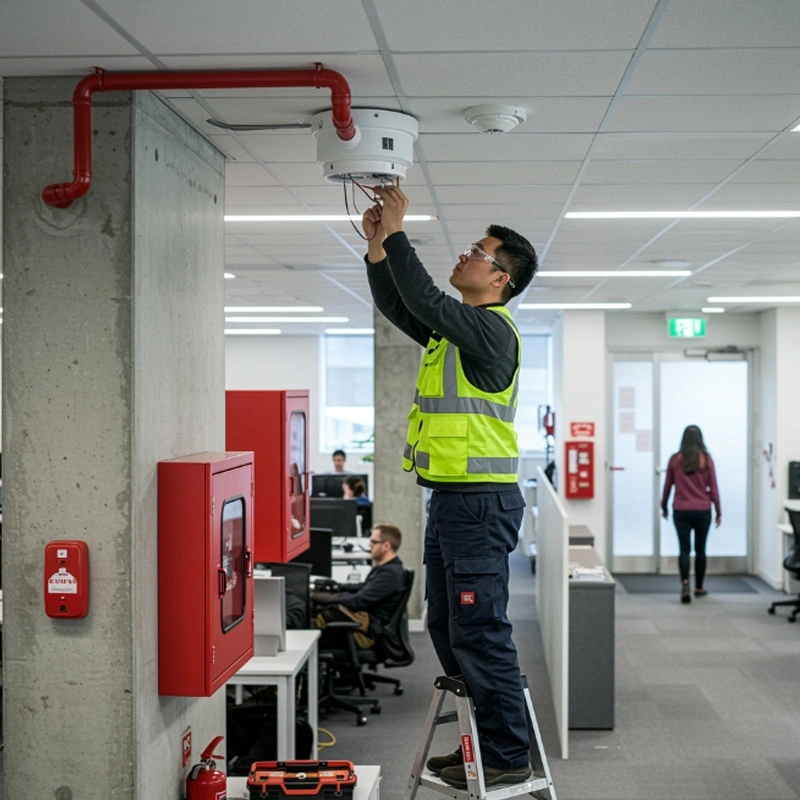 Soluções inteligentes de detecção de incêndio